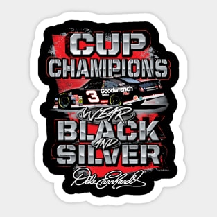 Dale Earnhardt Cup Champions Sticker